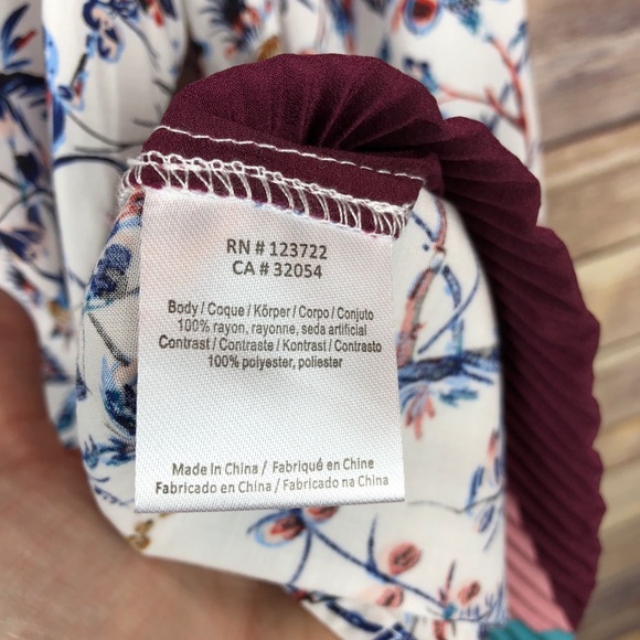 Anthropologie | One September Caia Floral Top Sz S - Picture 6 of 7